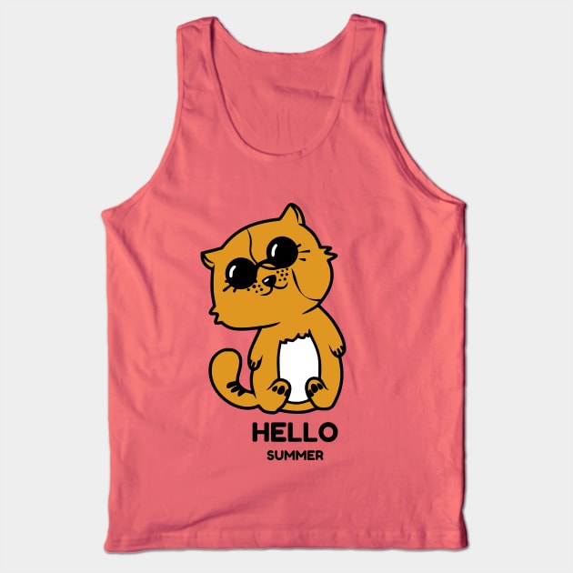 Hello summer Tank Top by TheAwesomeShop